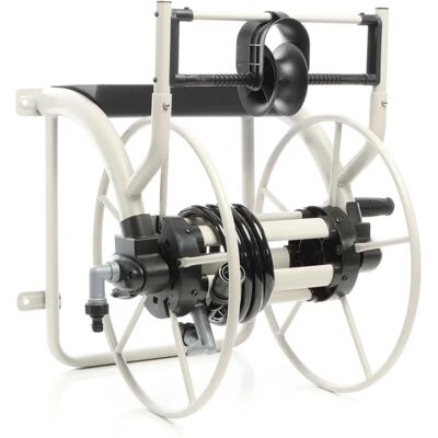 XPOtool Gartenschlauch Aufbewahrung - Automatische Wandhalterung 60m XPOtool Gartenschlauch Aufbewahrung - Automatische Wandhalterung 60m