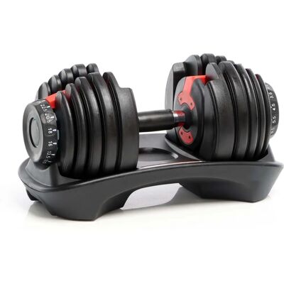 Luxtri, Mancuerna ajustable 2,5–24 kg - Equipo de entrenamiento Luxtri, Mancuerna ajustable 2,5–24 kg - Equipo de entrenamiento