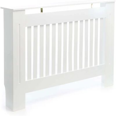 Toboli Cubierta de radiador blanca - MDF, 112x19x82cm - Cubierta radiador Toboli Cubierta de radiador blanca - MDF, 112x19x82cm - Cubierta radiador