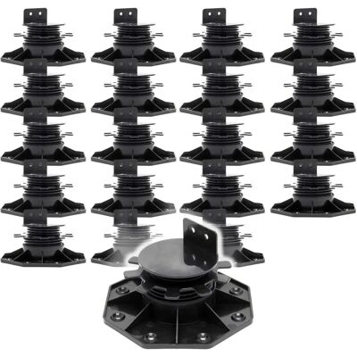 XPOtool Supporti Regolabili - 20 Pezzi per Terrazza XPOtool Supporti Regolabili - 20 Pezzi per Terrazza