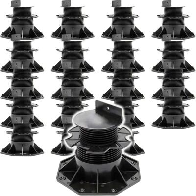 Xpotool - 20 supporti regolabili per terrazza - Carico fino a 2700kg Xpotool - 20 supporti regolabili per terrazza - Carico fino a 2700kg