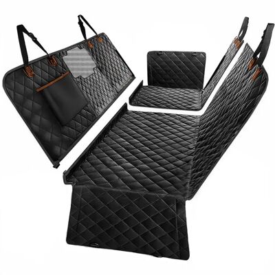 Fudajo Funda trasera para perros - 137x147cm, Divisible, a prueba de agua - Transporte de animales Fudajo Funda trasera para perros - 137x147cm, Divisible, a prueba de agua - Transporte de animales