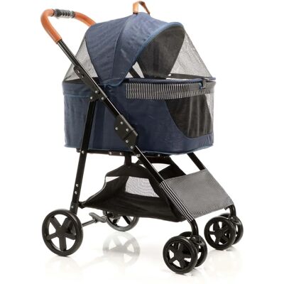 Fudajo Hundebuggy - Faltbar, Atmungsaktiv, bis 20kg - Haustierwagen Fudajo Hundebuggy - Faltbar, Atmungsaktiv, bis 20kg - Haustierwagen