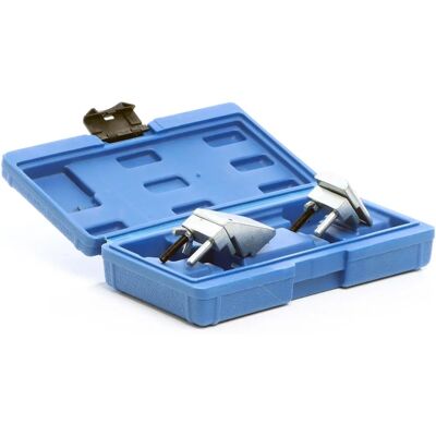XPOtool - Ensemble d'outils pour véhicules - Set de 2 pièces pour la réparation de courroies trapézoïdales - Atelier auto - Publicité XPOtool - Ensemble d'outils pour véhicules - Set de 2 pièces pour la réparation de courroies trapézoïdales - Atelier auto - Publicité