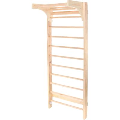 Toboli Holz-Sprossenwand 220cm Höhenverstellbar - Indoor Fitness Toboli Holz-Sprossenwand 220cm Höhenverstellbar - Indoor Fitness