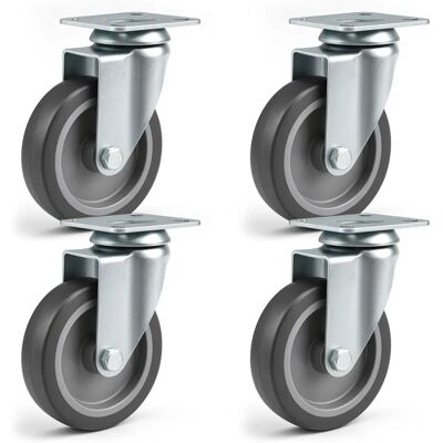 Wiltec Set 75mm Transportrollen - Transporttyp Wiltec Set 75mm Transportrollen - Transporttyp