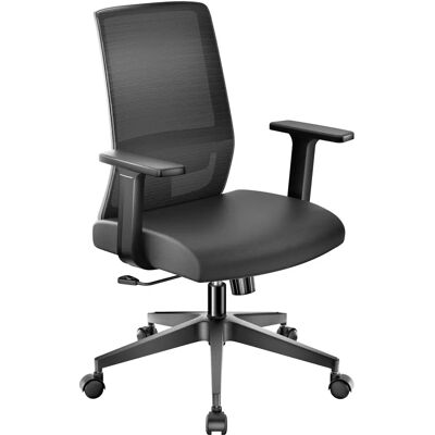 Wiltec Ergonomischer Bürostuhl mit Lendenwirbelstütze Höhenverstellbar Atmungsaktives Mesh Max 120kg Wiltec Ergonomischer Bürostuhl mit Lendenwirbelstütze Höhenverstellbar Atmungsaktives Mesh Max 120kg