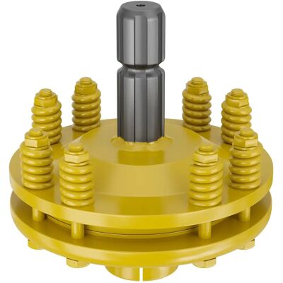 Wiltec Modell 1 3/8" Zapfwellenkupplung - 6 Zähne, Gelb Wiltec Modell 1 3/8" Zapfwellenkupplung - 6 Zähne, Gelb