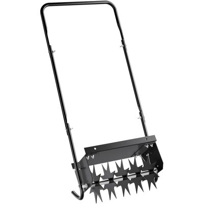 Wiltec Modelo Escarificador de Césped - 40cm, 6.4cm Profundidad - Herramienta de Jardín Wiltec Modelo Escarificador de Césped - 40cm, 6.4cm Profundidad - Herramienta de Jardín