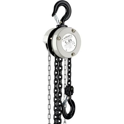 Wiltec Mini Kettenzug 1T 3m G80 - Handkettenzug Wiltec Mini Kettenzug 1T 3m G80 - Handkettenzug