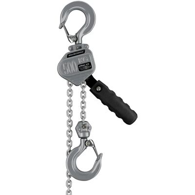 Wiltec G100 Hebelzug - 500kg, 1,5m Aluminium, Handbetrieb Wiltec G100 Hebelzug - 500kg, 1,5m Aluminium, Handbetrieb