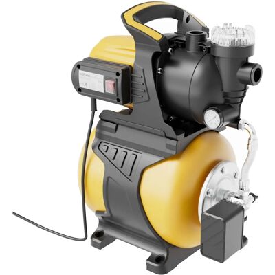 Wiltec 1000W Wasserpumpe - 19L Drucktank, Vorfilter Wiltec 1000W Wasserpumpe - 19L Drucktank, Vorfilter