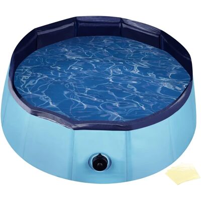 FUDAJO - 60x20 cm - Foldbar - PVC - Hundepool FUDAJO - 60x20 cm - Foldbar - PVC - Hundepool