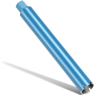 Wiltec Diamantbohrkrone 67mm x 450mm - Diamantbohrwerkzeug für Nassbohrungen in Beton Wiltec Diamantbohrkrone 67mm x 450mm - Diamantbohrwerkzeug für Nassbohrungen in Beton