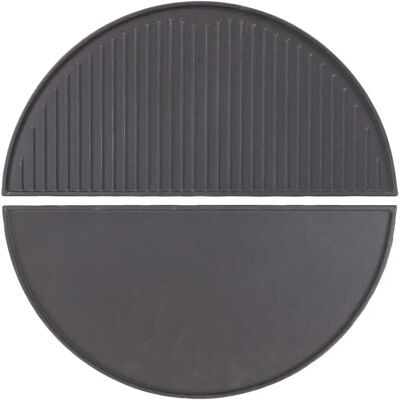 Set Wiltec Planchas de hierro fundido - 2 unidades Set Wiltec Planchas de hierro fundido - 2 unidades
