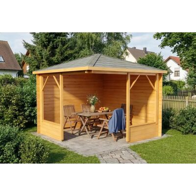 Alpholz Maik-28 5-Eck Gartenlaube - Gartenlaube Alpholz Maik-28 5-Eck Gartenlaube - Gartenlaube