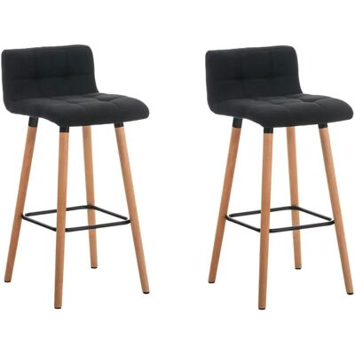 Homestoreking Set di 2 Sgabelli Lincoln - Design Moderno Homestoreking Set di 2 Sgabelli Lincoln - Design Moderno