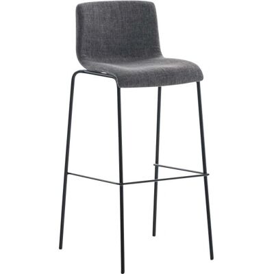 CLP Taburete de Bar Gris Moderno Apilable de Metal - Taburete CLP Taburete de Bar Gris Moderno Apilable de Metal - Taburete