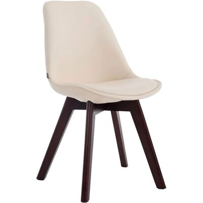 Pricenet Modello - Sedia Imbottita Color Crema - Arredo Sala da Pranzo Pricenet Modello - Sedia Imbottita Color Crema - Arredo Sala da Pranzo