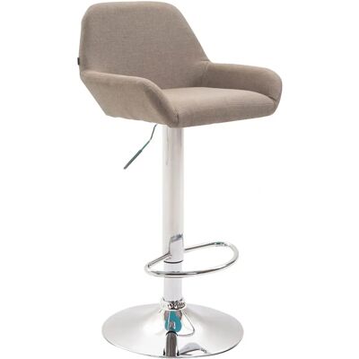 CLP - Taburete de barra ajustable en tela - Diseño moderno - 120kg Max CLP - Taburete de barra ajustable en tela - Diseño moderno - 120kg Max