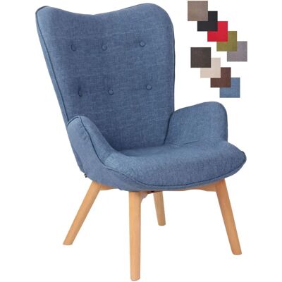 CLP Durham Blau Lounge Sessel - Skandinavischer Stil CLP Durham Blau Lounge Sessel - Skandinavischer Stil