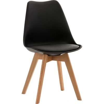 Pricenet Linares Stuhl - Kunststoff, Stoff, Buche - Stuhl Pricenet Linares Stuhl - Kunststoff, Stoff, Buche - Stuhl