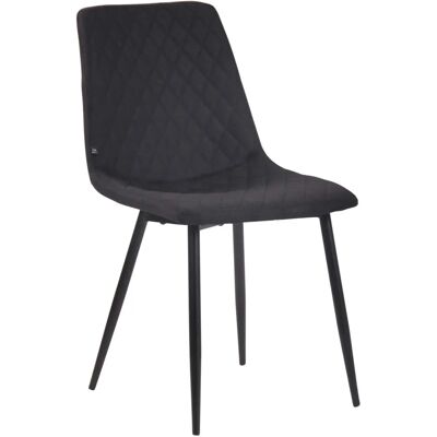 Pricenet Telde Tessuto Nero - Sedia Pricenet Telde Tessuto Nero - Sedia