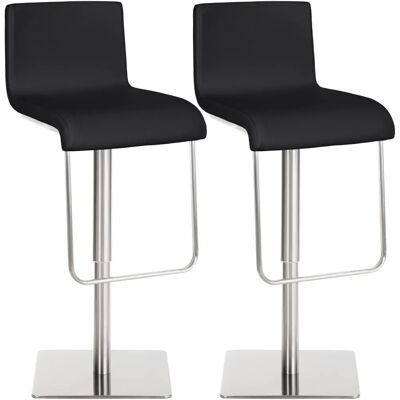 CLP - Set 2 Sgabelli Limon in Similpelle - Bar stools CLP - Set 2 Sgabelli Limon in Similpelle - Bar stools