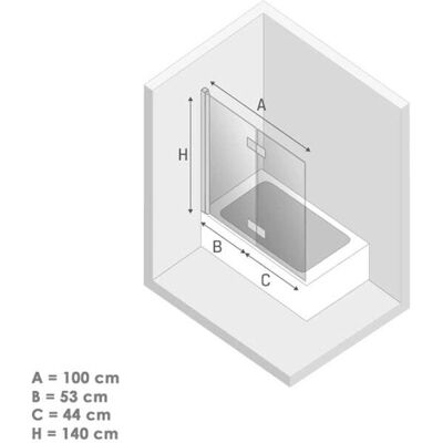 Steinkamp Easy Entry Badewannenaufsatz - Zweiteilig, Anschlag links Steinkamp Easy Entry Badewannenaufsatz - Zweiteilig, Anschlag links