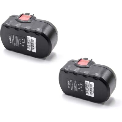 VHBW - 2x Batterie NiMH 3000mAh - Compatible avec Outils Bosch - Publicité VHBW - 2x Batterie NiMH 3000mAh - Compatible avec Outils Bosch - Publicité
