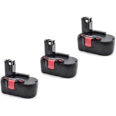 VHBW - 3x Batterie NiMH 3000mAh - Batterie pour outils - Publicité VHBW - 3x Batterie NiMH 3000mAh - Batterie pour outils - Publicité