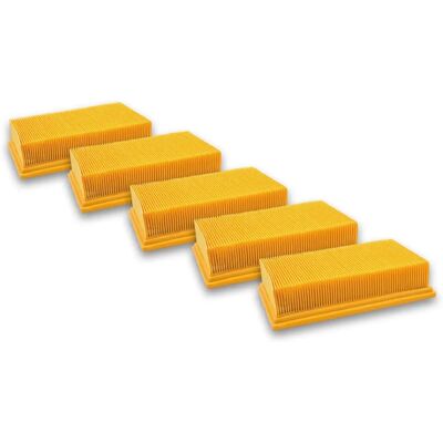 vhbw - 5x filtre d'aspirateur - jaune - accessoire pour aspirateur - Publicité vhbw - 5x filtre d'aspirateur - jaune - accessoire pour aspirateur - Publicité