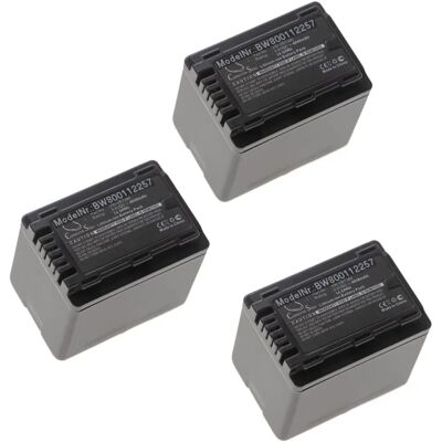 vhbw 3x Batterie pour Panasonic HC-VX989, HC-VX878, HC-V770EB - Caméscope vhbw 3x Batterie pour Panasonic HC-VX989, HC-VX878, HC-V770EB - Caméscope