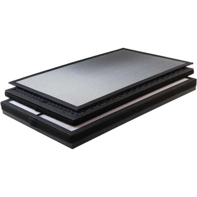 vhbw Set di filtri purificatore d'aria - HEPA, carbone attivo, fotocatalizzatore - per XD6061F0 vhbw Set di filtri purificatore d'aria - HEPA, carbone attivo, fotocatalizzatore - per XD6061F0