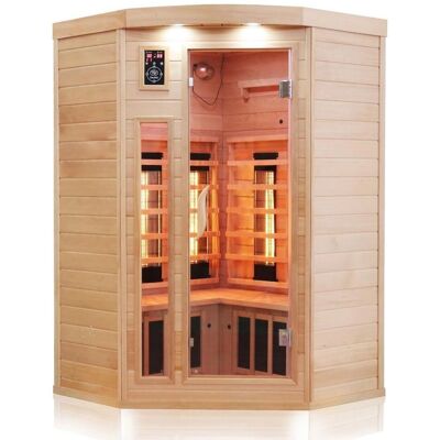 Saunaloft Lakefield Dual-Therm Infrarotsauna - 120x120 Saunaloft Lakefield Dual-Therm Infrarotsauna - 120x120