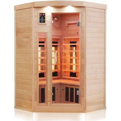 Saunaloft - Lakefield - Hemlock - Infrarotsauna Kabine Saunaloft - Lakefield - Hemlock - Infrarotsauna Kabine