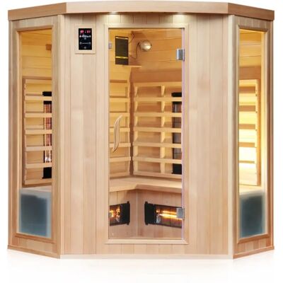 Saunaloft - Haley Vollspektrum - 160x160 - Infrarotsauna Saunaloft - Haley Vollspektrum - 160x160 - Infrarotsauna