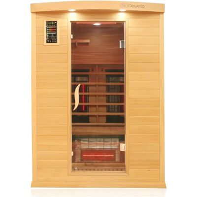 Saunaloft Pierson Pro Infrarotsauna - 1-2 Personen - Zeder & Hemlock Saunaloft Pierson Pro Infrarotsauna - 1-2 Personen - Zeder & Hemlock