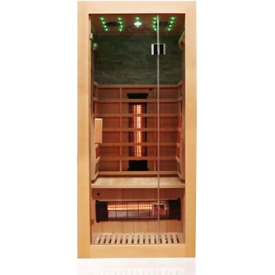 Saunaloft Milton Infrarotkabine - Vollspektrum, 90x90x190 - Für 1 Person Saunaloft Milton Infrarotkabine - Vollspektrum, 90x90x190 - Für 1 Person
