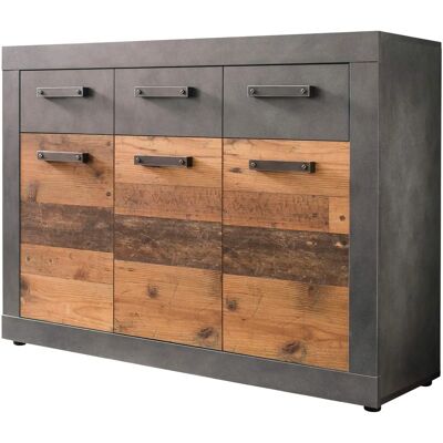 TRENDTEAM Indy Sideboard - Moderner Industrie Stil TRENDTEAM Indy Sideboard - Moderner Industrie Stil