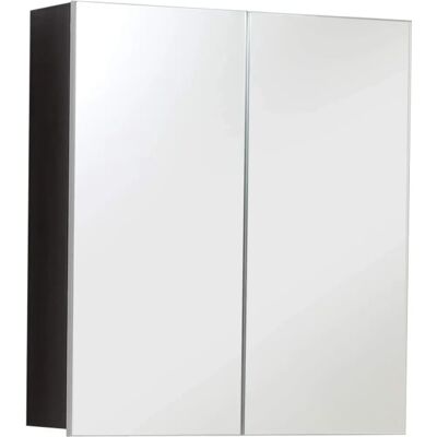 Trendteam Badezimmer Spiegelschrank - Sardegna grau / Rauchsilber - 60x67x18 cm Trendteam Badezimmer Spiegelschrank - Sardegna grau / Rauchsilber - 60x67x18 cm