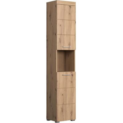 TrendTeam Amanda Badschrank - Ast Eichefarben - 2 Türen TrendTeam Amanda Badschrank - Ast Eichefarben - 2 Türen