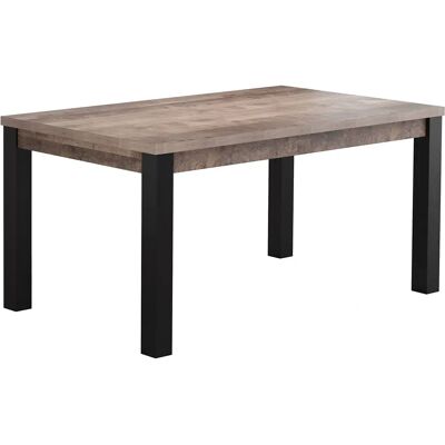 TRENDS INTERNATIONAL EMILE Tobacco braun Eiche Esstisch - 6 Personen - 160x90x77 cm TRENDS INTERNATIONAL EMILE Tobacco braun Eiche Esstisch - 6 Personen - 160x90x77 cm
