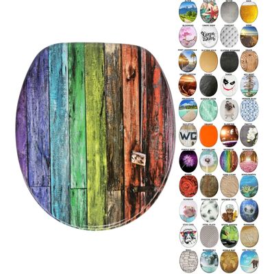 Sanilo Rainbow WC-Sitz - Hochwertig, SoftClose, Universell Sanilo Rainbow WC-Sitz - Hochwertig, SoftClose, Universell