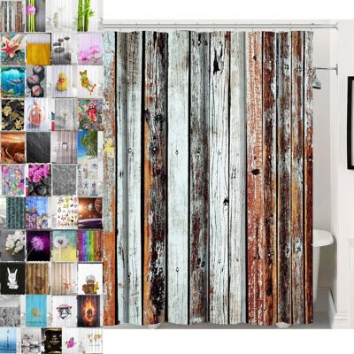 Sanilo Antik Polyester Lila 180x200cm - Duschvorhang Sanilo Antik Polyester Lila 180x200cm - Duschvorhang