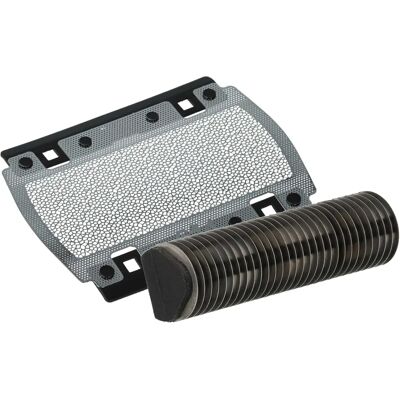 VHBW Blocco lame di ricambio per rasoio Braun - Nero/Argento VHBW Blocco lame di ricambio per rasoio Braun - Nero/Argento