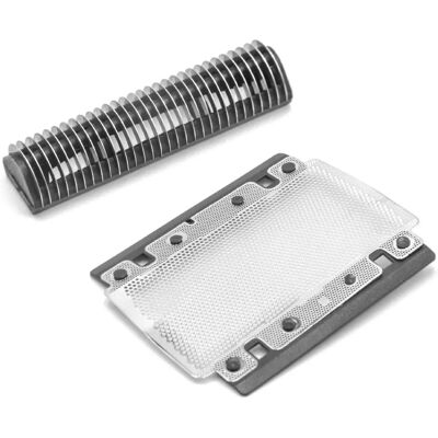 vhbw Blocco lame Braun - Nero/Argento - Ricambi vhbw Blocco lame Braun - Nero/Argento - Ricambi