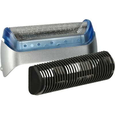vhbw Ricambi per rasoi Braun - Nero Argento vhbw Ricambi per rasoi Braun - Nero Argento