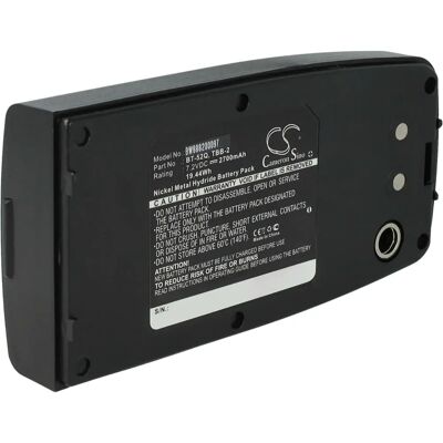 Batería Vhbw para Topcon BT-52Q - 2700mAh - Negro - Batería Batería Vhbw para Topcon BT-52Q - 2700mAh - Negro - Batería