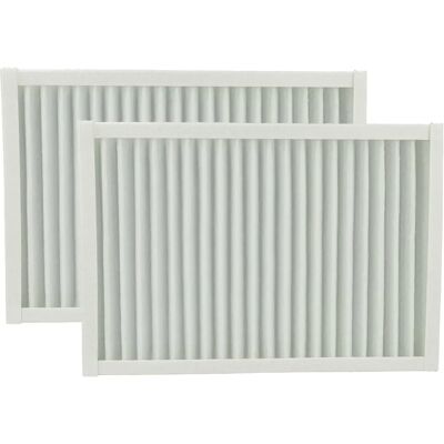 vhbw 2x Filtri G4 compatibili con Viessmann Vitovent 200-C Unità di trattamento dell'aria - Set di filtri, 26 x 17,8 x 2,3 cm Bianco vhbw 2x Filtri G4 compatibili con Viessmann Vitovent 200-C Unità di trattamento dell'aria - Set di filtri, 26 x 17,8 x 2,3 cm Bianco